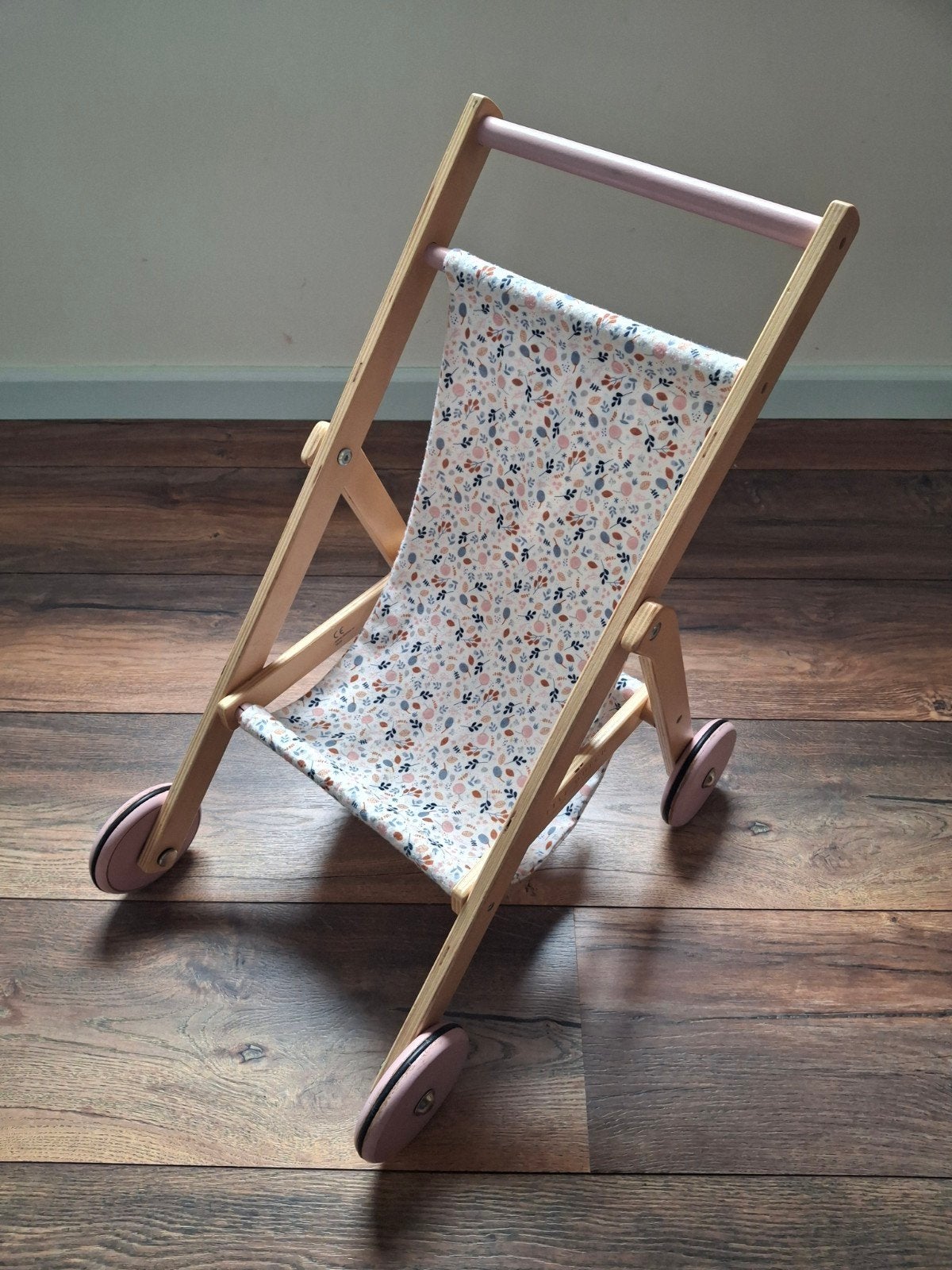 Little Dutch houten poppenbuggy, Ophalen, Gebruikt, Overige typen