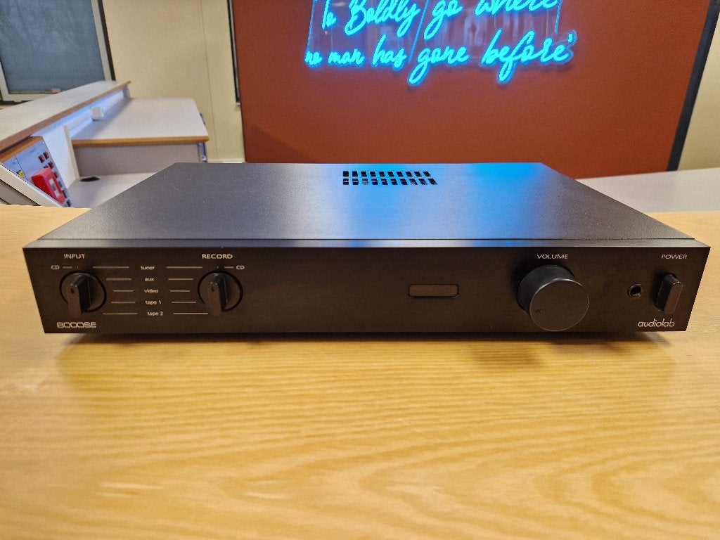 ✅ Audiolab 8000SE geïntegreerde versterker 2x60W zwart, Overige merken, Gebruikt, Ophalen of Verzenden, 60 tot 120 watt