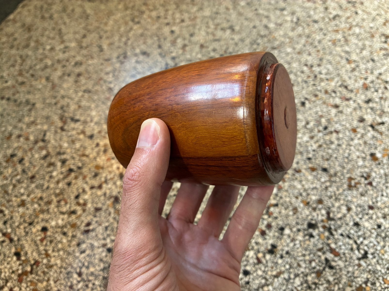 Houten Shaker, Fijne + Medium Korrel, wat Donkerdere Sound, Muziek en Instrumenten, Gebruikt, Verzenden, NL, Overige soorten