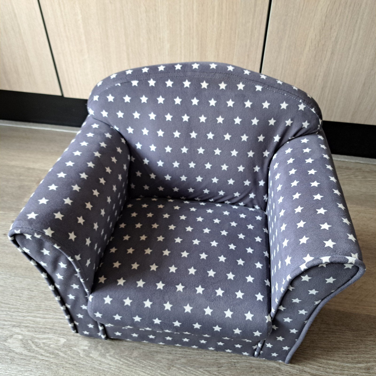 Stoffen Kinderbankje Houten Frame, Ophalen, Overige typen