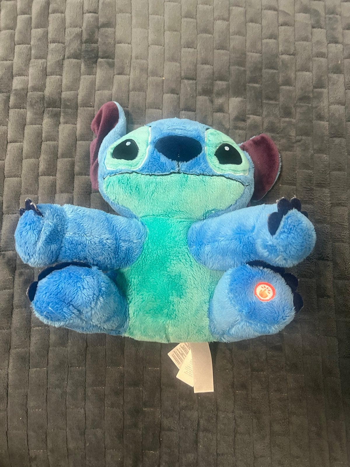 Disney Stitch Knuffel met Lichtgevende Wangen (geen geluid), Disney, Met licht, Overige typen, Blauw