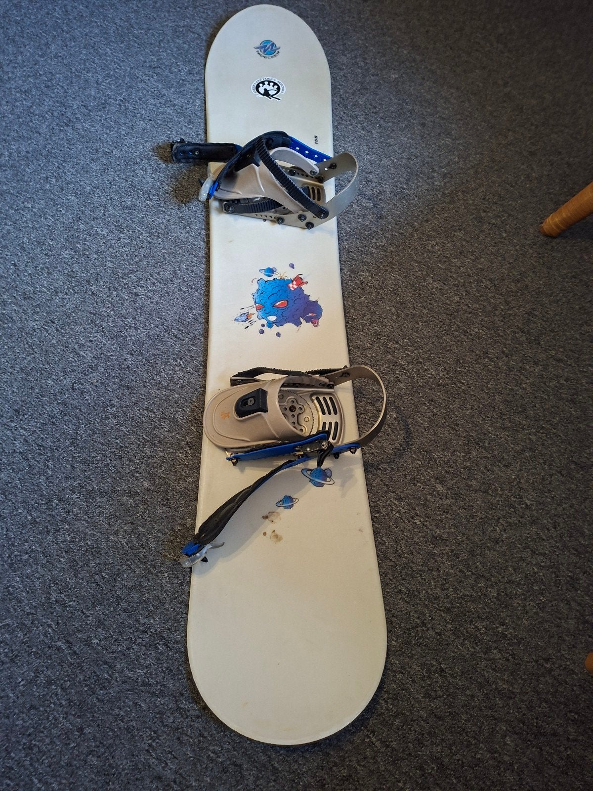 Nidecker Snowboard met Bindingen - Gebruikt, Sport en Fitness, Ophalen, Gebruikt, Board