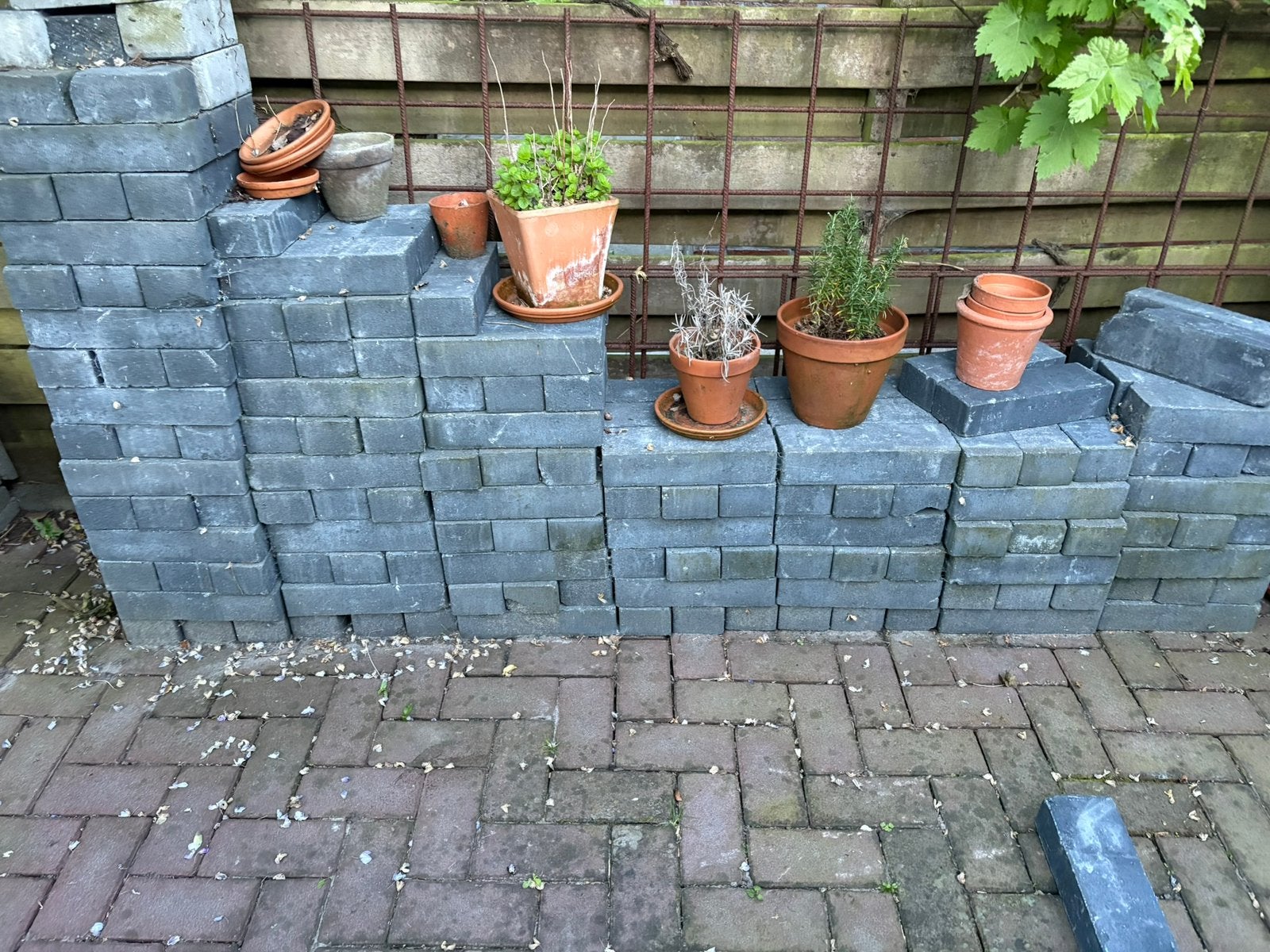 8 m2 Long stones antreciet, Tuin en Terras, Tegels en Klinkers, Ophalen of Verzenden, Beton, Klinkers