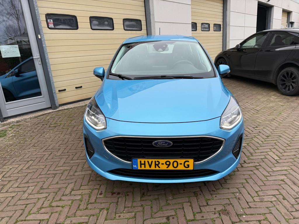 Ford FIESTA 1.1 Connected, Auto's, Voorwielaandrijving, Gebruikt, Blauw, Bedrijf