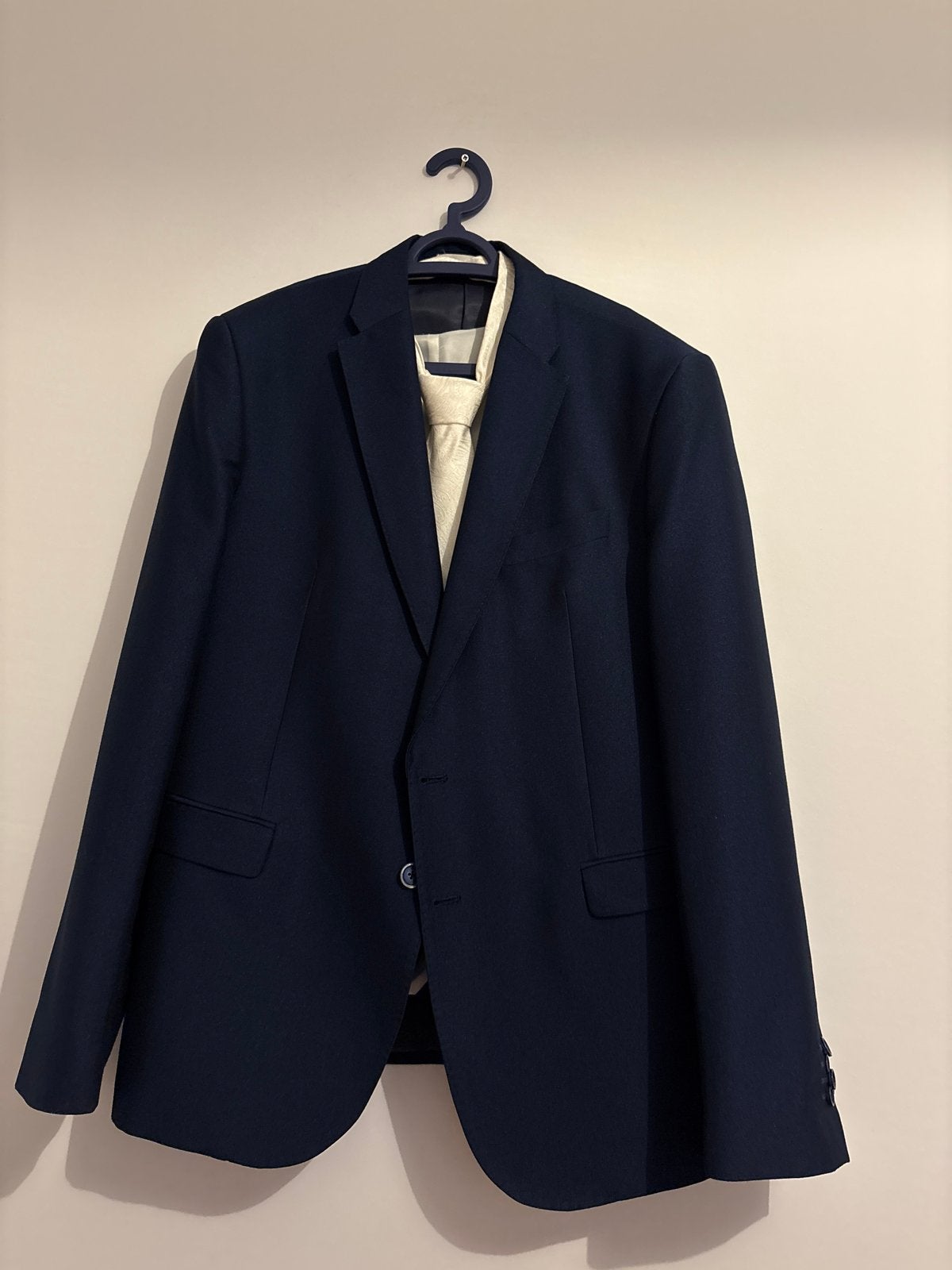 Lichtblauw Herenpak (Roka)- Maat (52/54) -Zo goed als nieuw, Kleding | Heren, Ophalen of Verzenden, Zo goed als nieuw, Maat 52/54 (L)