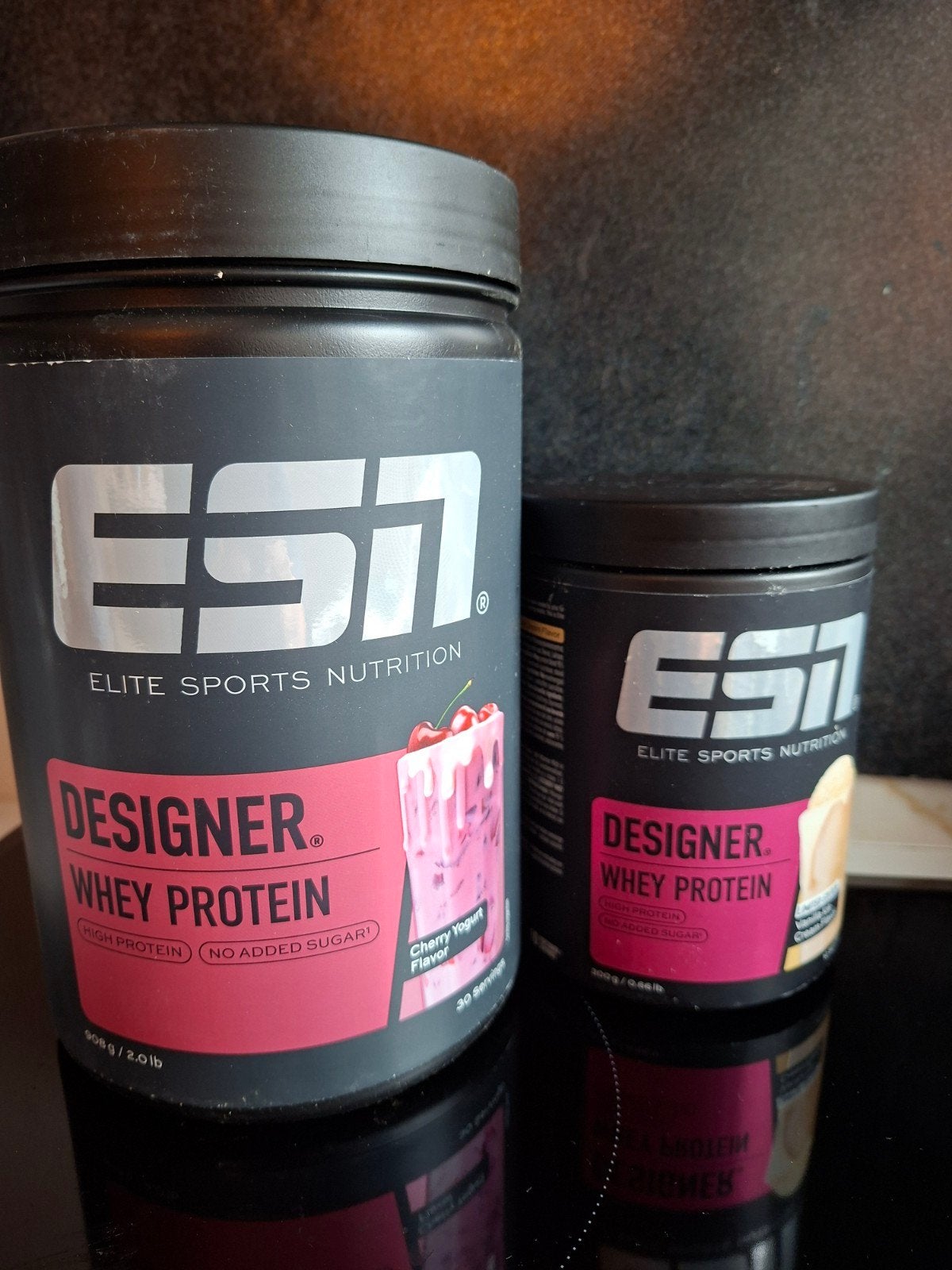 ESN Designer Whey Protein - Cherry Yogurt & Vanilla, Sport en Fitness, Ophalen, Nieuw, Poeder of Drank