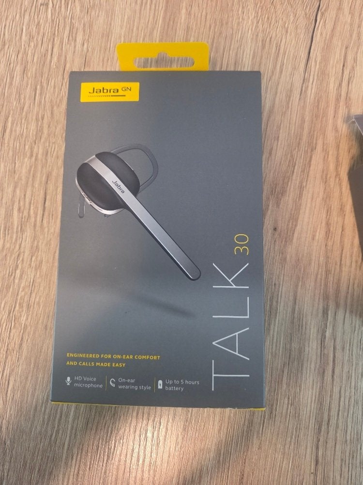 JABRA TALK 30 Bluetooth-headset, Computers en Software, Headsets, Ophalen of Verzenden, Zo goed als nieuw, Draadloos, Over-ear