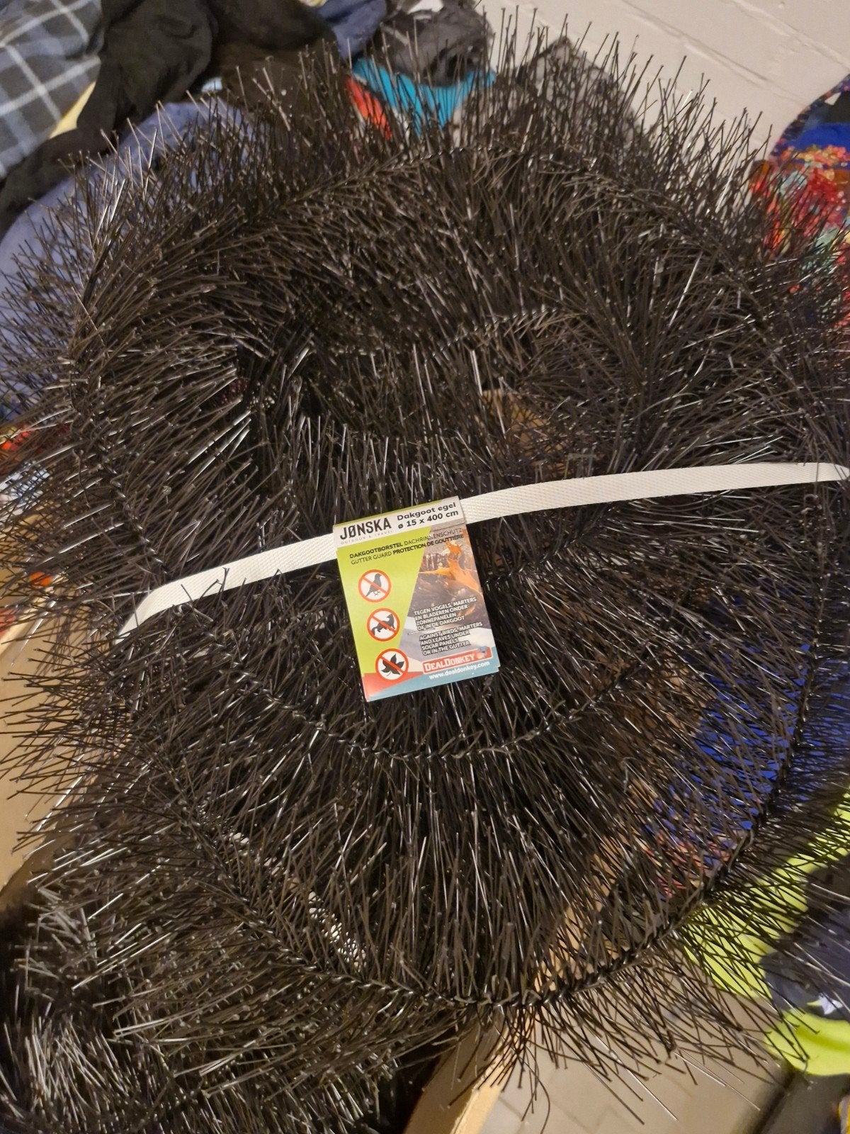 5 x Dakgoot Egel 4 Meter - Bescherming tegen vogels en blad, Ophalen of Verzenden, Nieuw