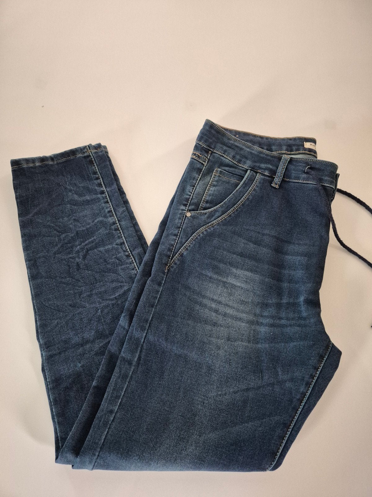 Comfortabele Karostar Jeans Maat 44, Blauw, Ophalen of Verzenden, Zo goed als nieuw, Karostar