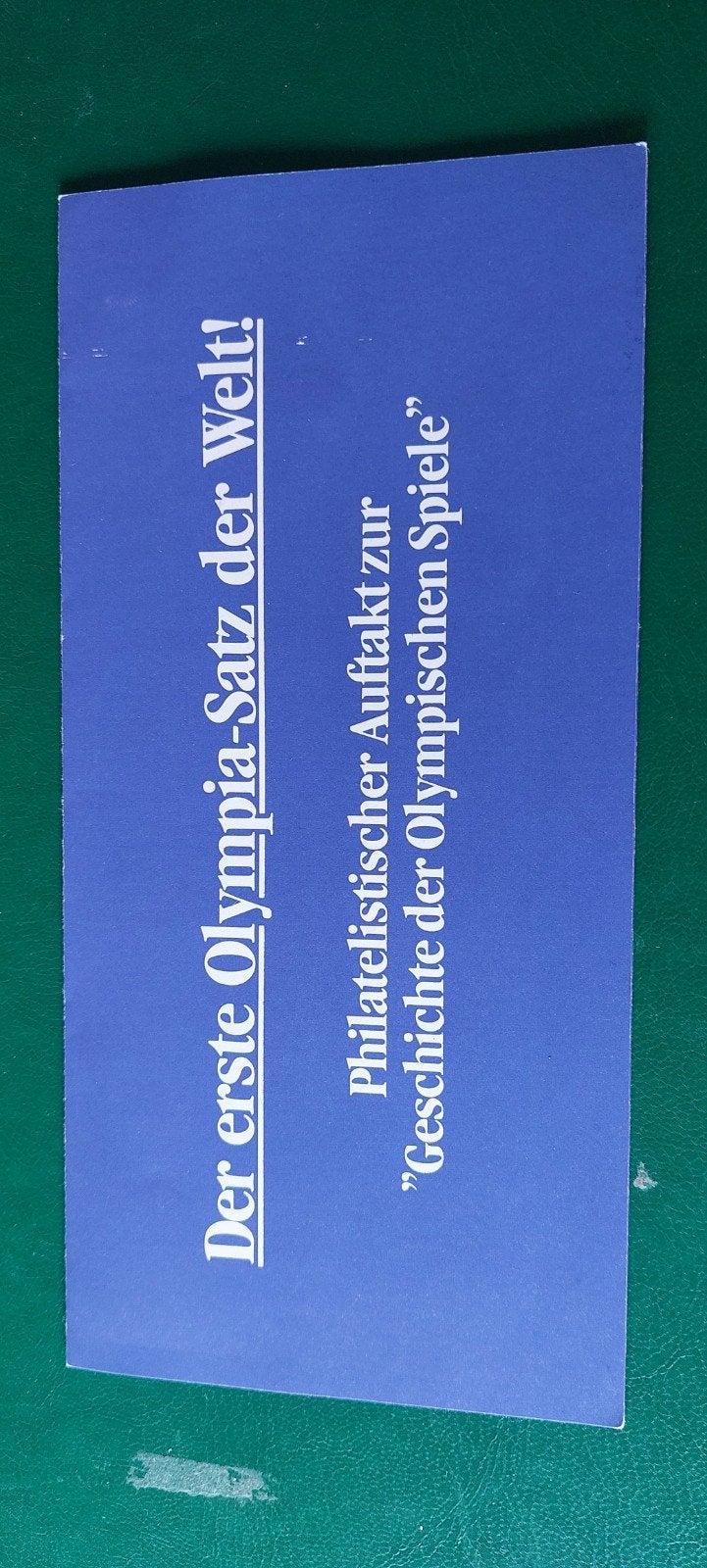 Olympische spelen souvenir 1896, Verzamelen, Ophalen of Verzenden, Zo goed als nieuw, Overige sporten, Overige typen