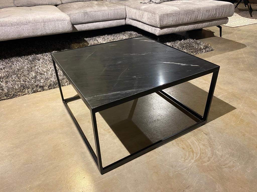Marmer salontafel Eleonora nu eenmalig €199,-, Ophalen, Overige materialen, 50 tot 100 cm, Vierkant