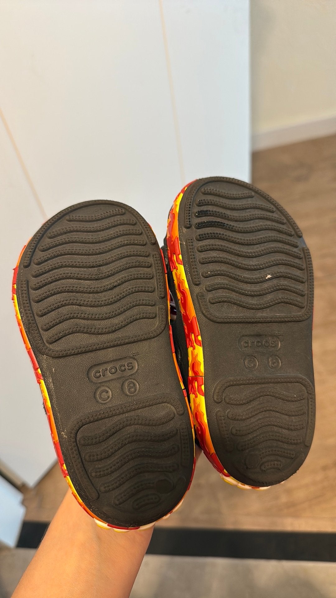 Crocs sandalen, Jongen of Meisje, Overige typen, Ophalen of Verzenden, Zo goed als nieuw