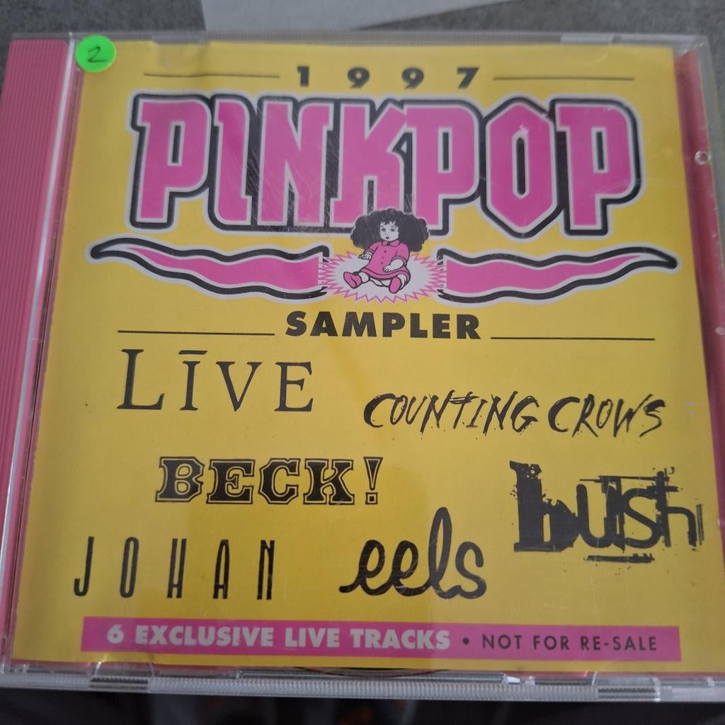 Pink pop 97 sampler, Cd's en Dvd's, Ophalen of Verzenden, Zo goed als nieuw, Pop