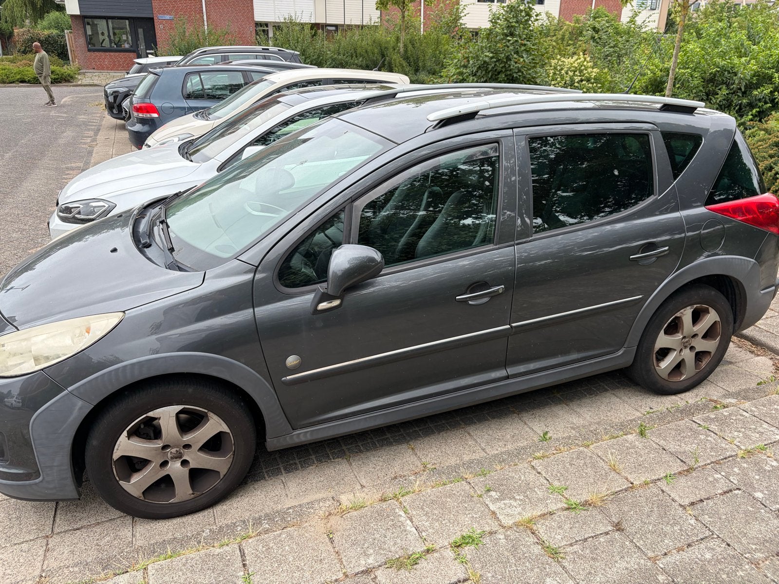 Peugeot 207 1.6 16V SW Outdoor 2010 Grijs, Voorwielaandrijving, 4 cilinders, 1110 kg, Origineel Nederlands