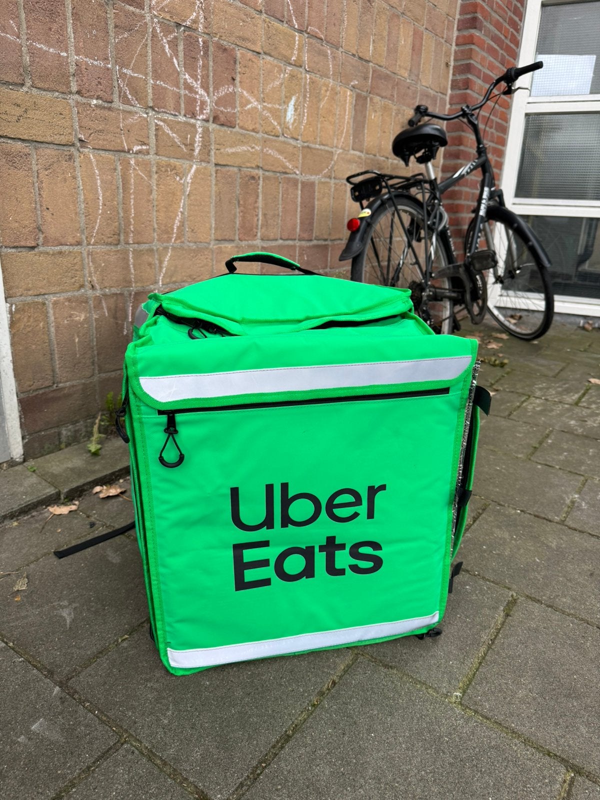 UBER EATS TAS & HELM ONGEBRUIKT, Ophalen, Nieuw