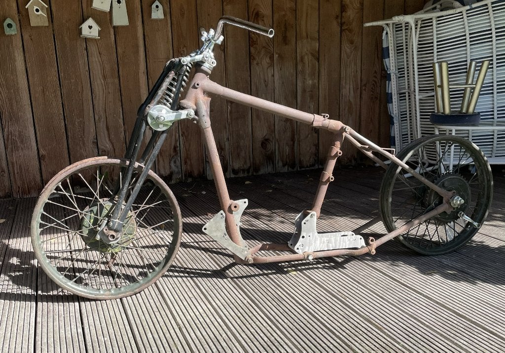 BSA M 20 onderdelen, Ophalen, Gebruikt
