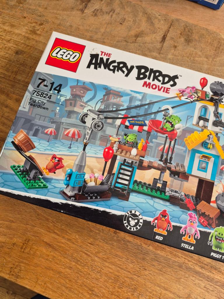 Lego 75824 angry birds nieuw in doos, Overige thema's, Lego, Nieuw, Ophalen of Verzenden