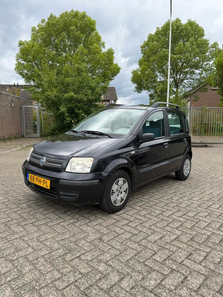 Fiat Panda 1.2 | 5DRS | NIEUWE APK ✅, Auto's, Voorwielaandrijving, Zwart, Origineel Nederlands, Bedrijf