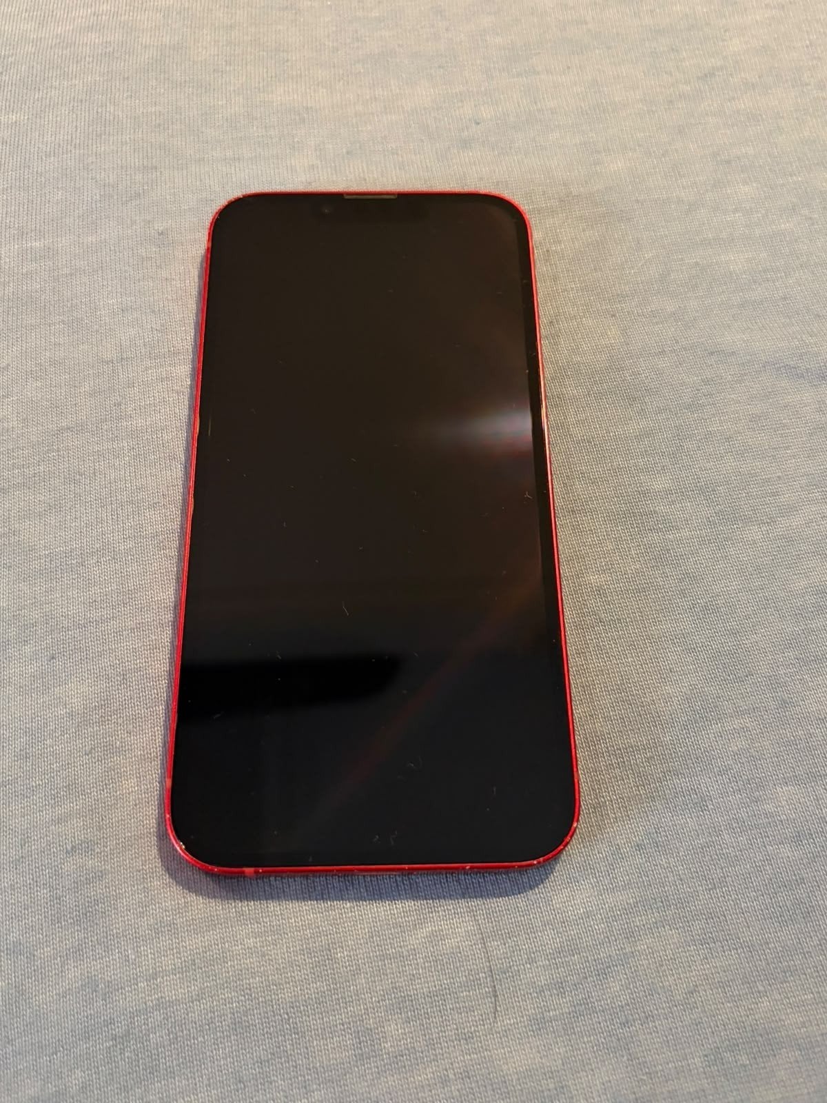 iPhone 13 128GB Rood, Nieuwe batterij (100%) + 2 hoesjes