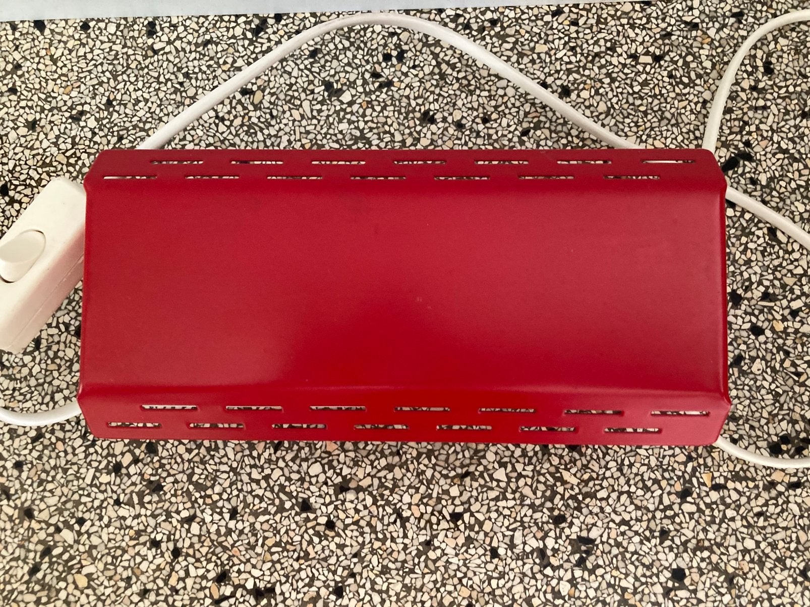 Vintage bedlampje G&G rood, Ophalen of Verzenden, Gebruikt