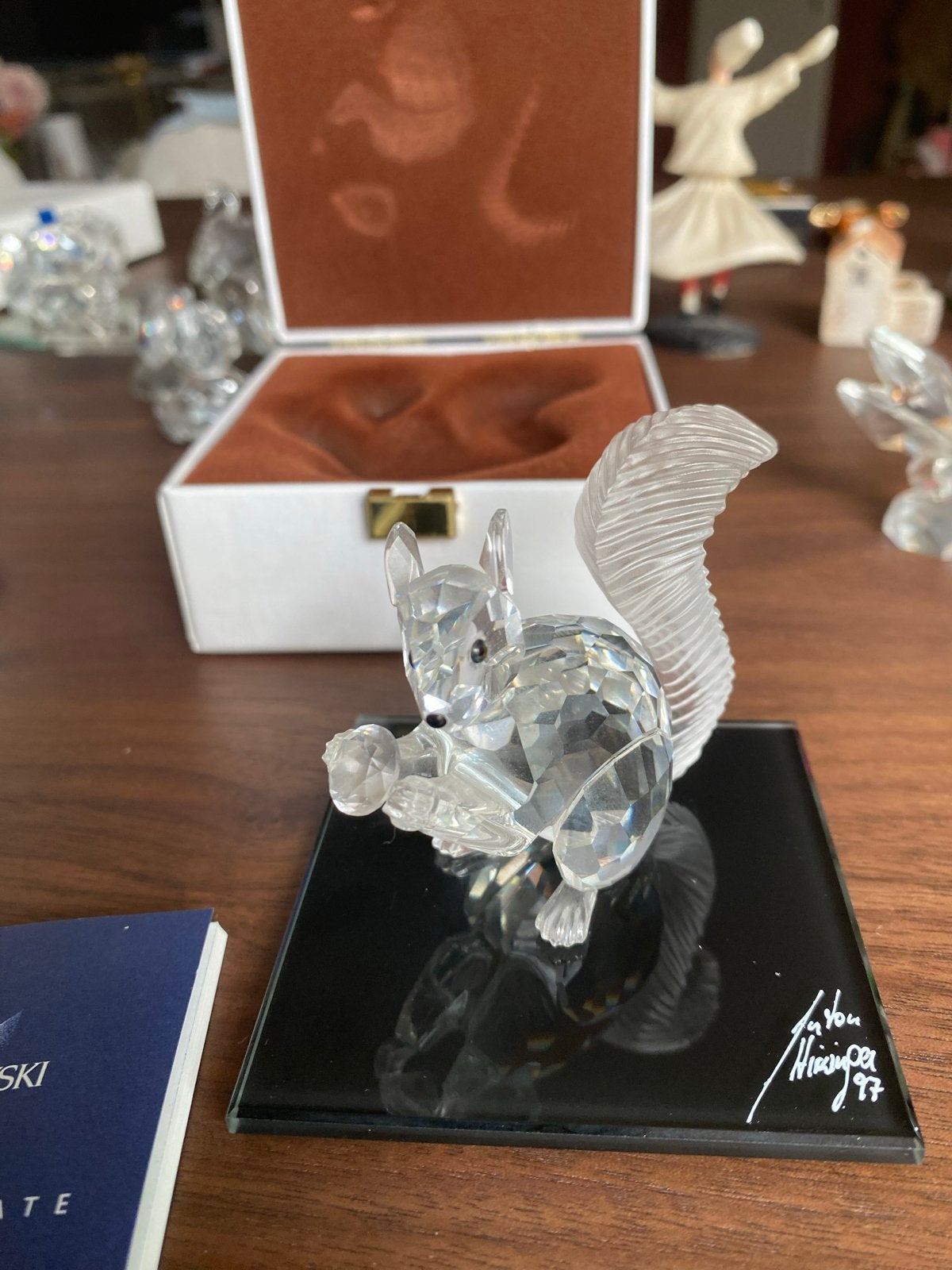 Swarovski SCS Eekhoorn 10e Jubileum Editie Kristal, Ophalen of Verzenden, Zo goed als nieuw