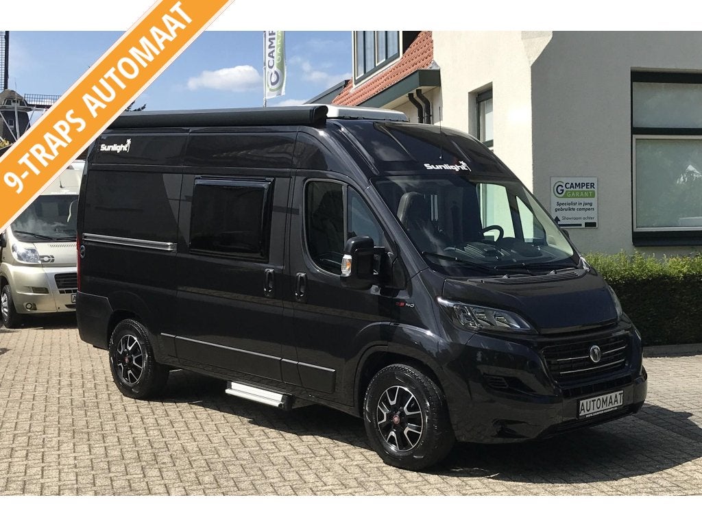 Exclusieve Sunlight Cliff 540 XV #automaat# 3 slaapplaatsen#, Caravans en Kamperen, Campers, Automaat, Sunlight, Ringverwarming