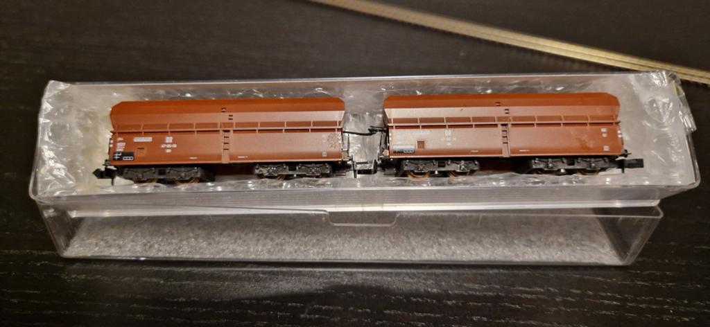 Minitrix 13265 DR Staatsspoorwegen onderlosser wagon, Ophalen of Verzenden