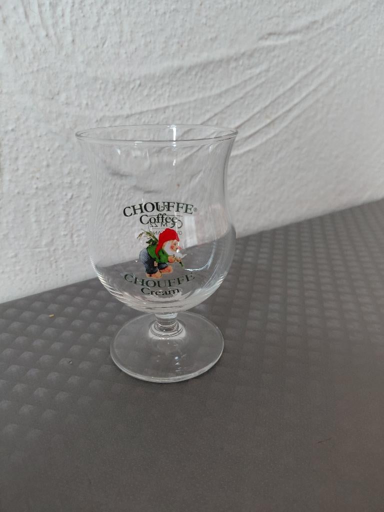 Chouffe Coffee Cream, Ophalen of Verzenden, Zo goed als nieuw, Borrel- of Shotglas