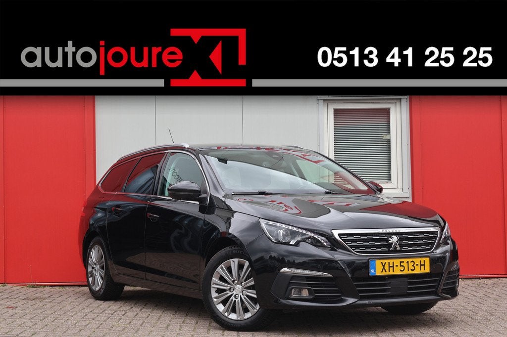Peugeot 308 SW 1.5 BlueHDi Allure (bj 2019), Voorwielaandrijving, Gebruikt, 4 cilinders, Leder en Stof