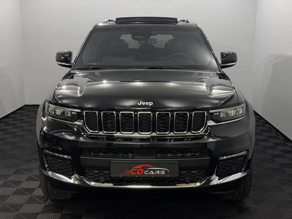 Jeep Grand Cherokee 2.0 Limited 4xe 380PK Pano, Leder, Camer, Automaat, 4 cilinders, 38 km/l, Zwart