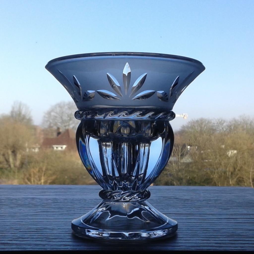 Kandelaar Kristal Klassiek Bohemia, Ophalen of Verzenden, Kristal