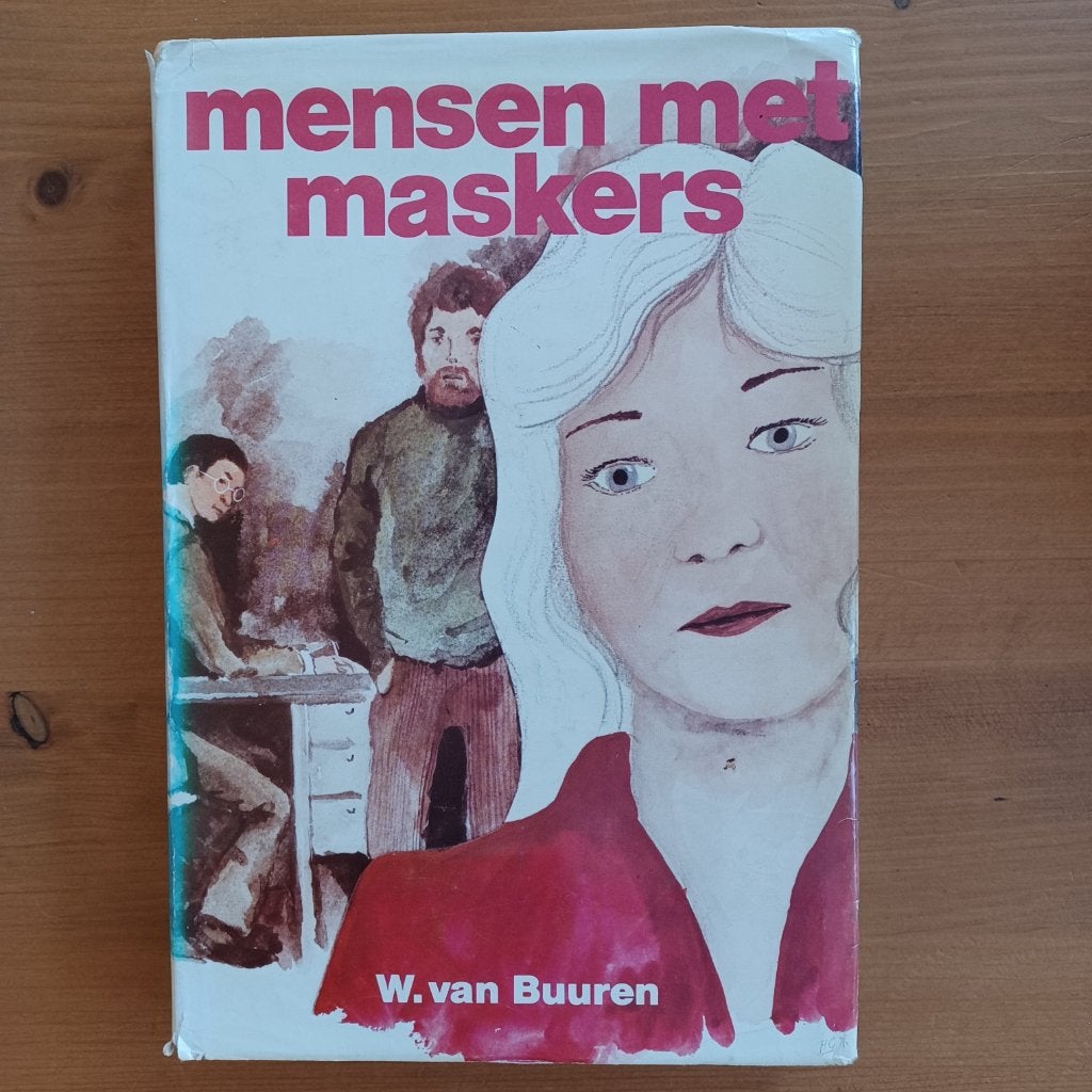 Mensen met maskers, Gelezen, Ophalen of Verzenden, Nederland, W. van Buuren