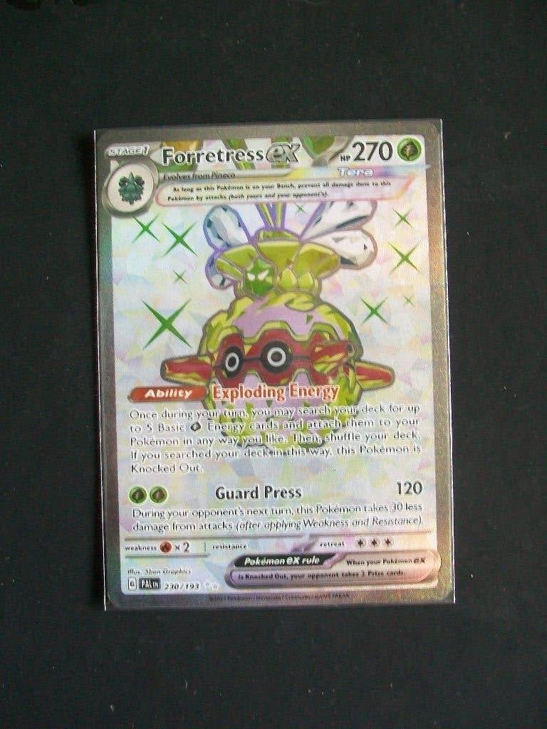 4309: Nieuwe Pokemon Kaart Secret FORRESTRESS EX  (230/193), Verzenden, Nieuw, Losse kaart, Foil