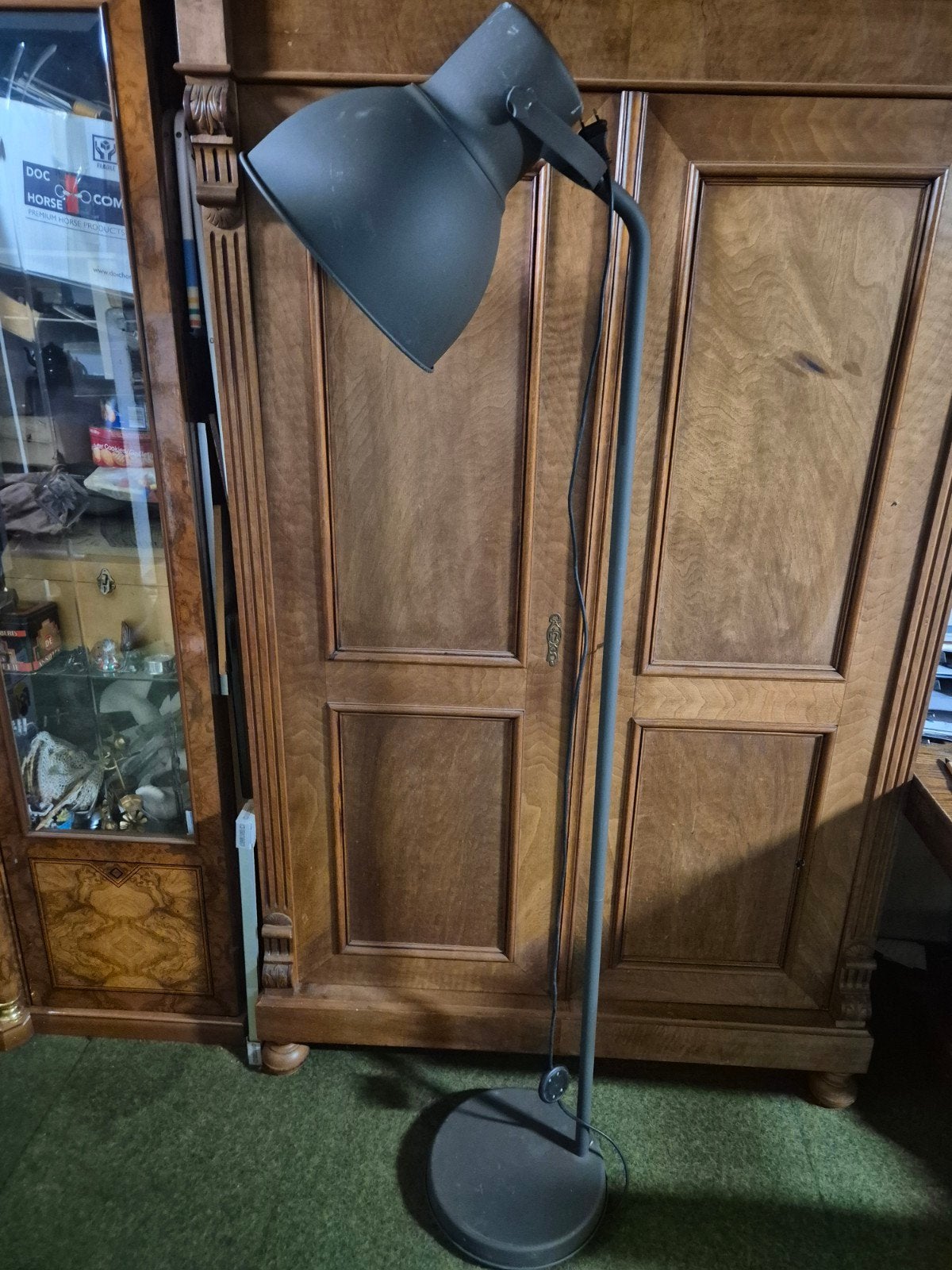 grijze staande Ikea lamp, Ophalen, Zo goed als nieuw, 150 tot 200 cm