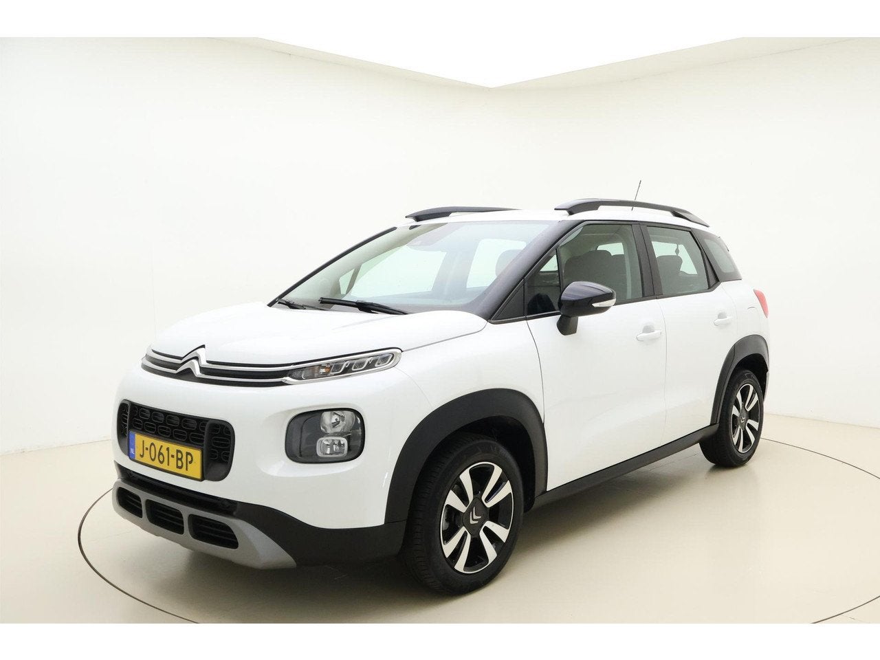 Citroën C3 Aircross 1.2 PureTech S&S Feel 110 PK | Navigati, Auto's, Citroën, Start-stop-systeem, Gebruikt, 1199 cc, Wit
