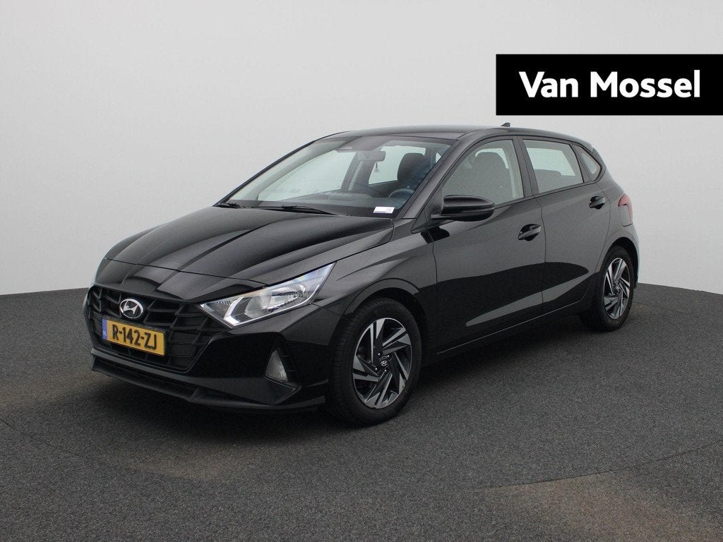 Hyundai i20 1.2 MPI Comfort | Apple Carplay/Android Auto | C, Auto's, 12 maanden, Euro 6, 4 cilinders, Zwart