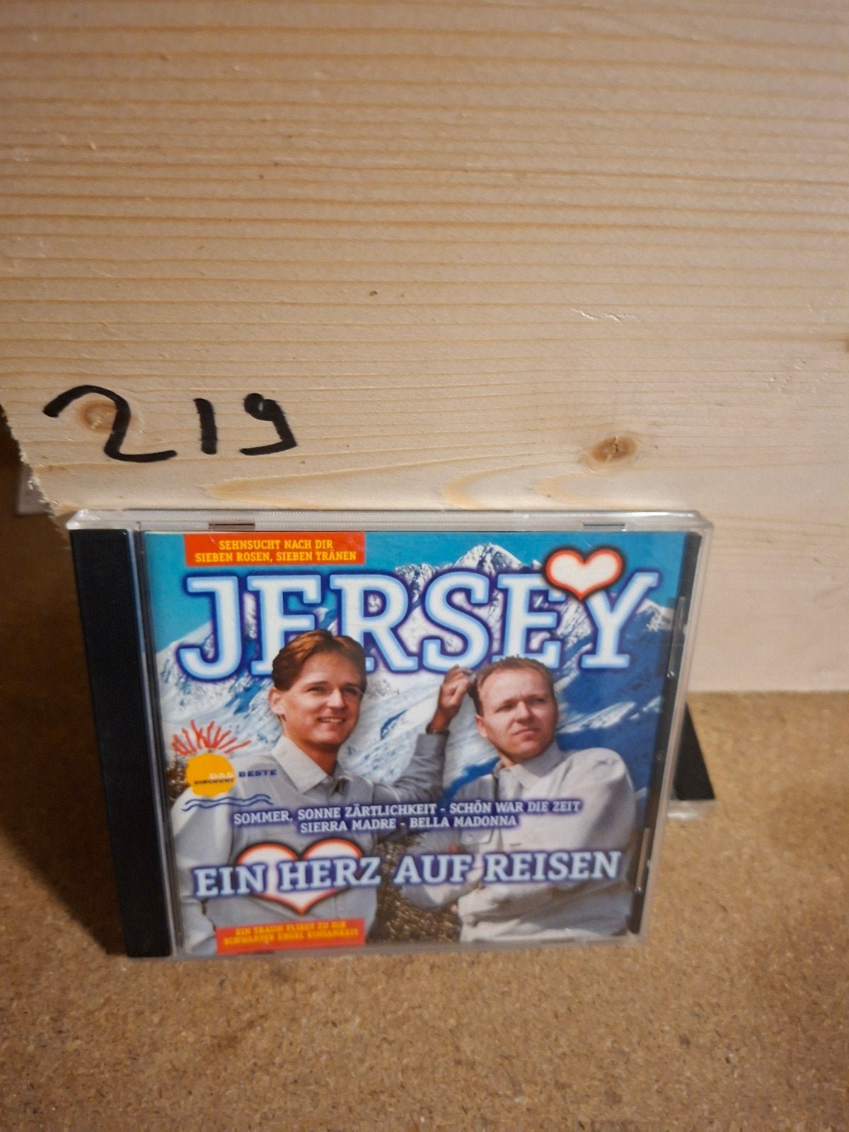 Jersey - Ein Herz auf Reisen CD (Schlager), Ophalen of Verzenden, Gebruikt, Album, Schlager