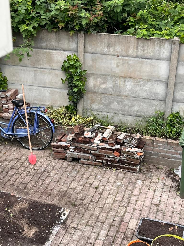 Gebruikte bakstenen voor diverse projecten, Ophalen, Gebruikt, Bakstenen