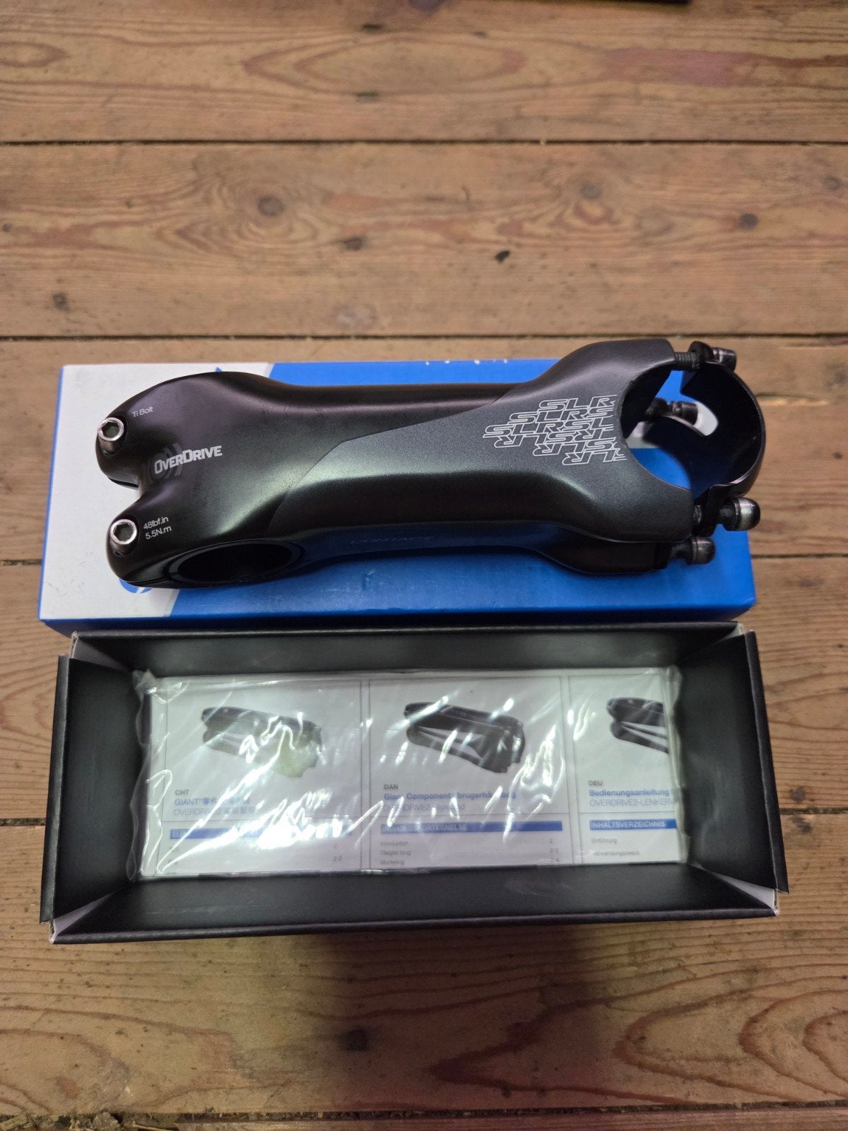 Giant Contact SLR stuurpen 115mm 8 carbon, Gebruikt, Stuur, Racefiets, Carbon