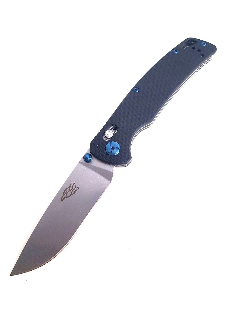 Ganzo F754-2 Firebird Camping Outdoor Zakmes zwart, Ophalen of Verzenden, Nieuw
