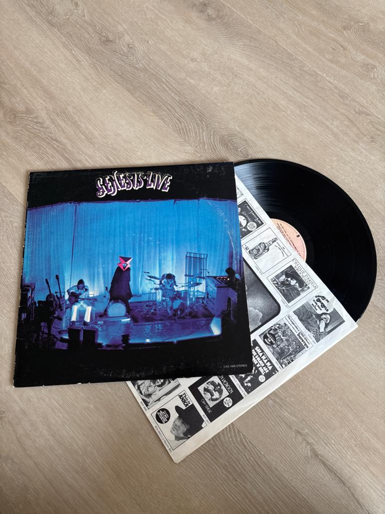 Genesis - Live (Vinyl LP, 1973), Cd's en Dvd's, Progressive, Gebruikt, Ophalen of Verzenden, 1970 - 1979