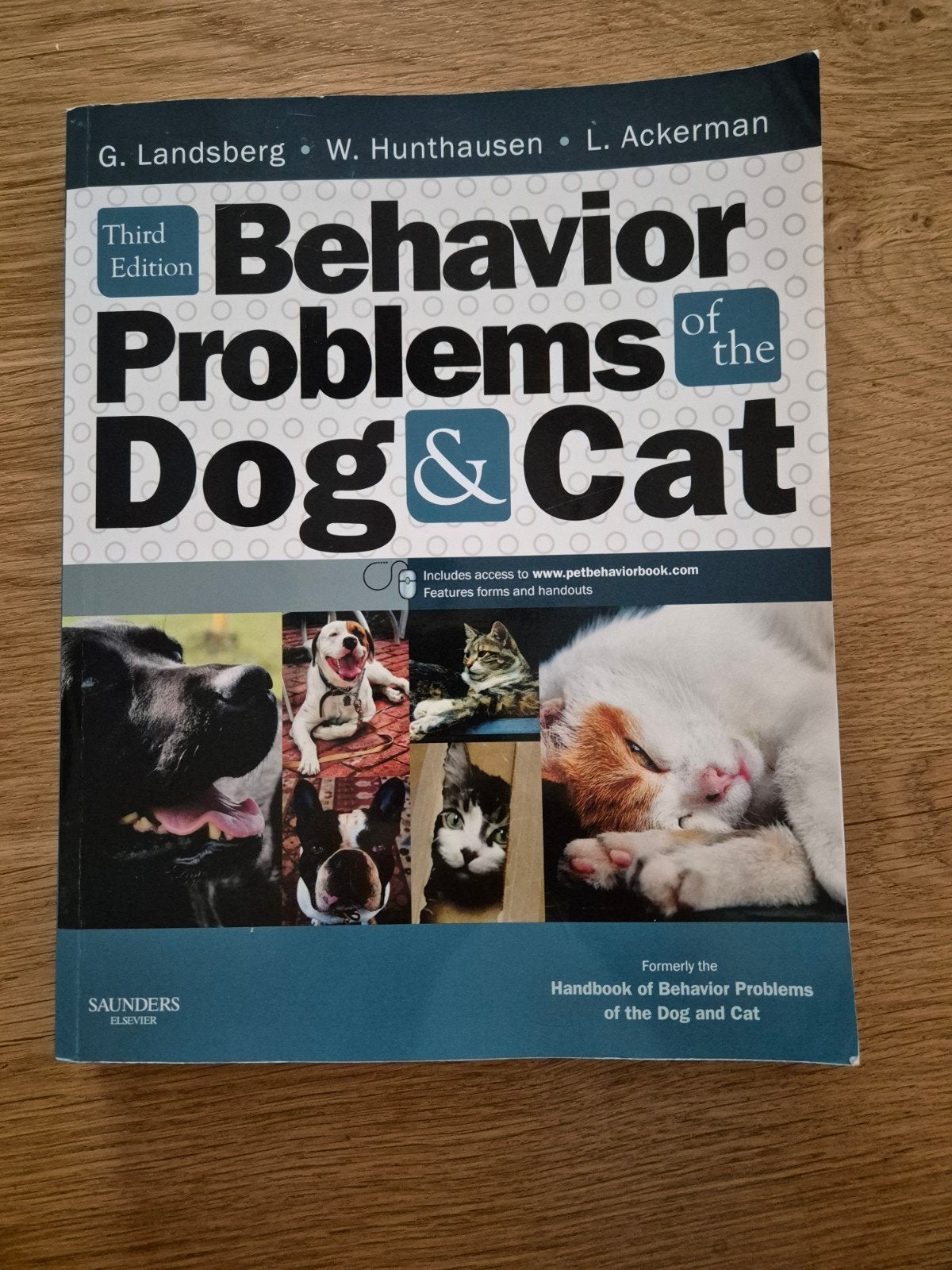 Behavior Problems of the Dog & Cat - 3e editie, Boeken, Ophalen of Verzenden, Katten, G. Landsberg, W. Hunthausen, L. Ackerman