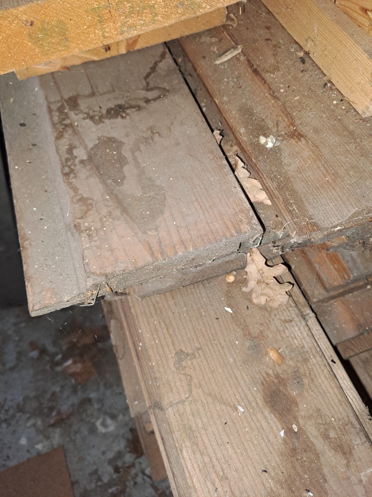 Partij houten rabatdelen , ca. 10 cm breed, 25-50 mm dik, Ophalen, Gebruikt, 25 tot 50 mm, Plank