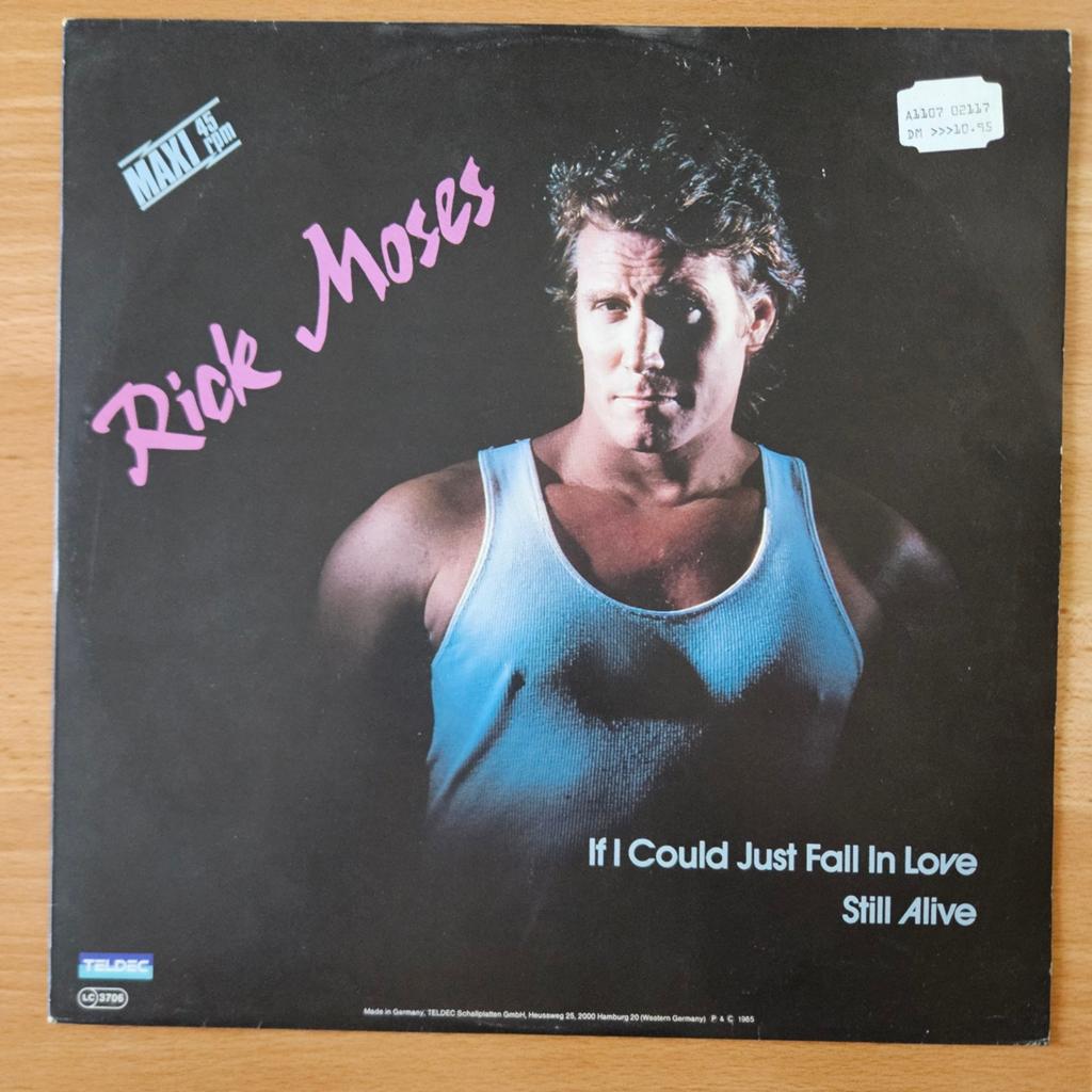 Rick Moses  – If I Could Just Fall In Love - Maxi Single, Cd's en Dvd's, Vinyl | Hiphop en Rap, Ophalen of Verzenden, Gebruikt
