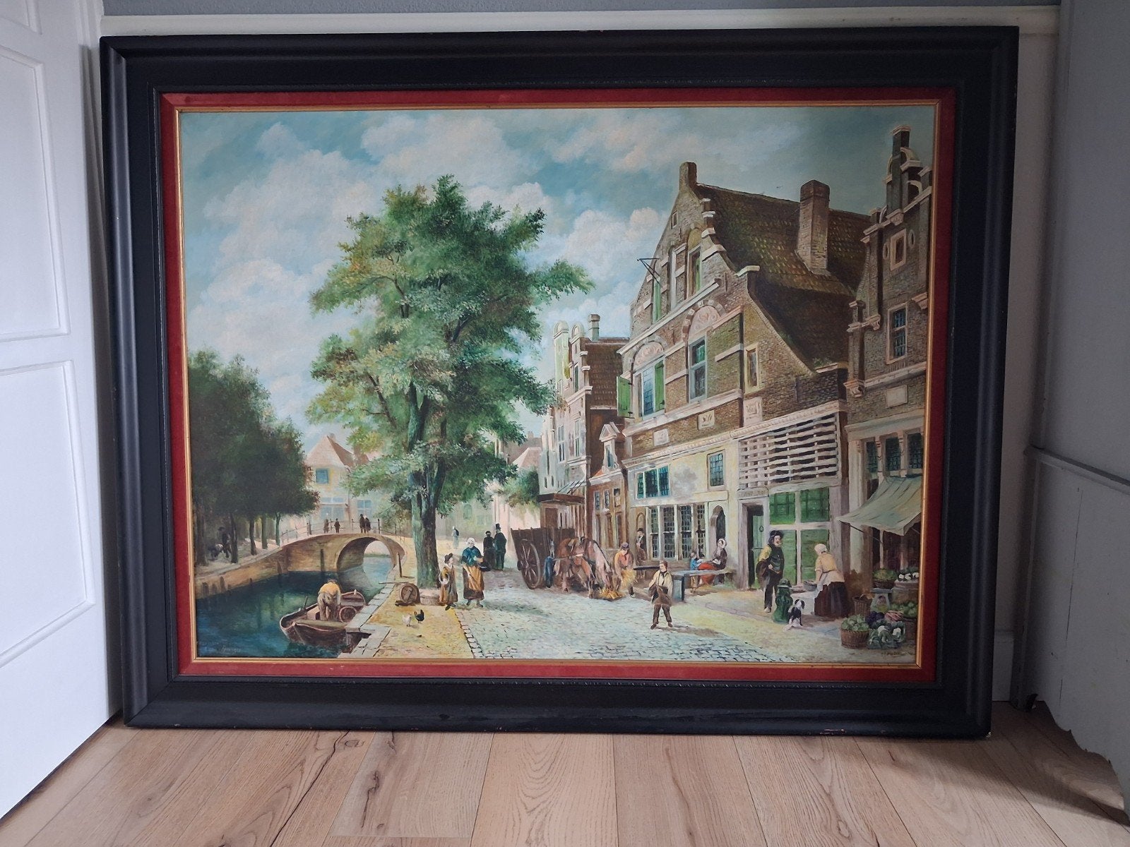 groot schilderij te koop, Ophalen of Verzenden