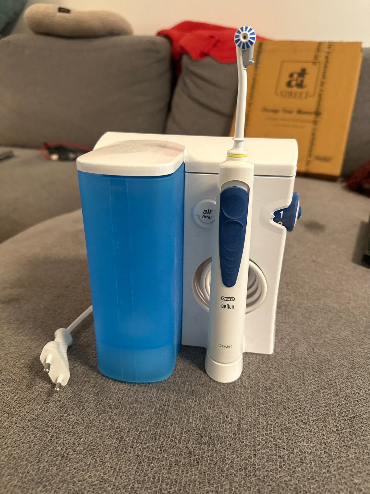 Oral-B Braun OxyJet Monddouche en Elektrische Tandenborstel, Ophalen of Verzenden, Gebruikt, Mondverzorging