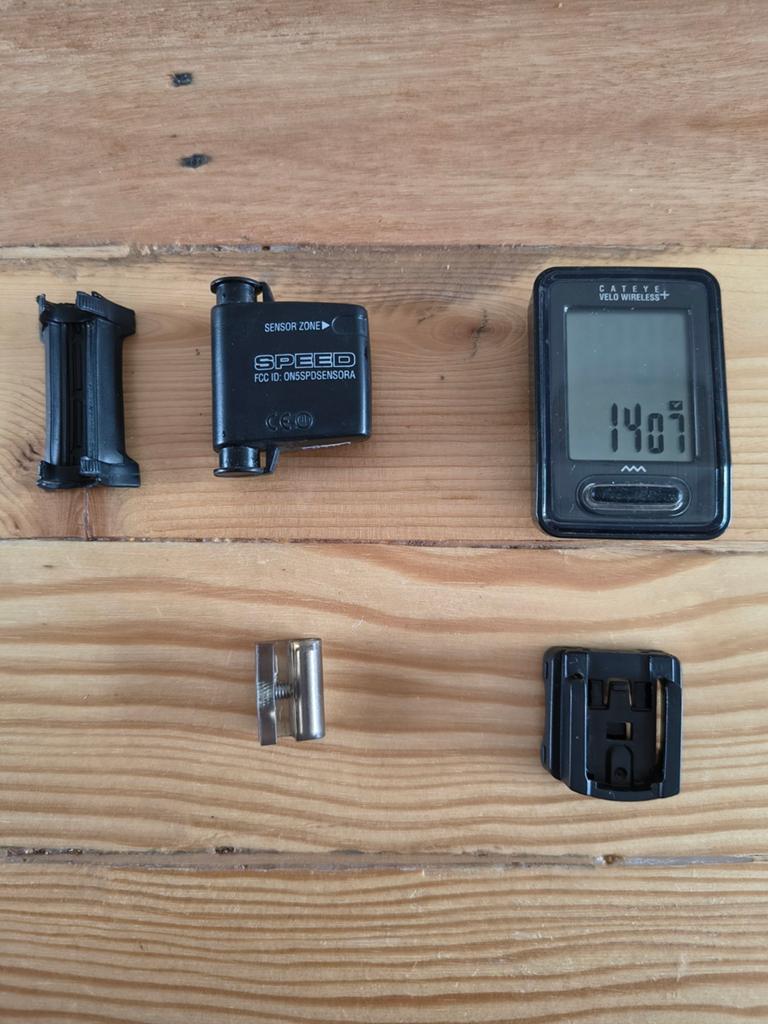 Cateye velo wireless+ Cc- VT210W, Ophalen of Verzenden, Gebruikt