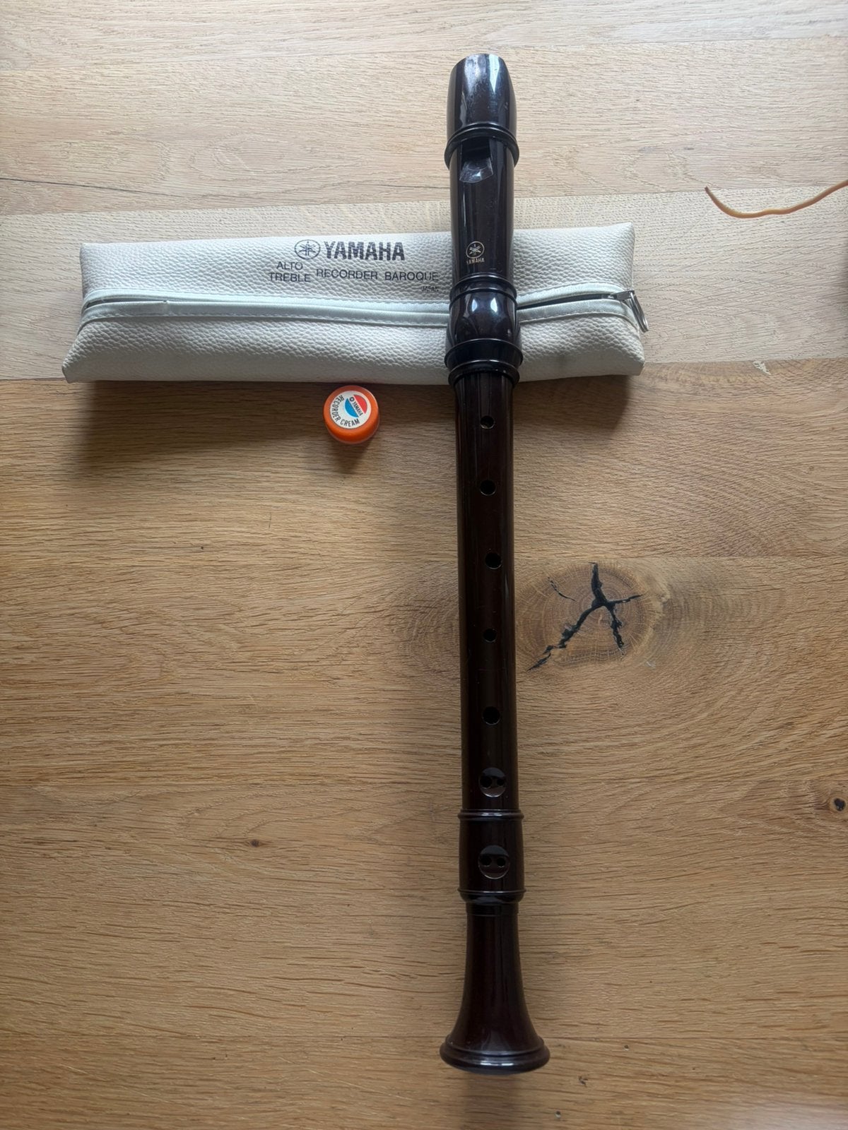 Yamaha baroque fluit, Ophalen of Verzenden, Zo goed als nieuw, Tenor