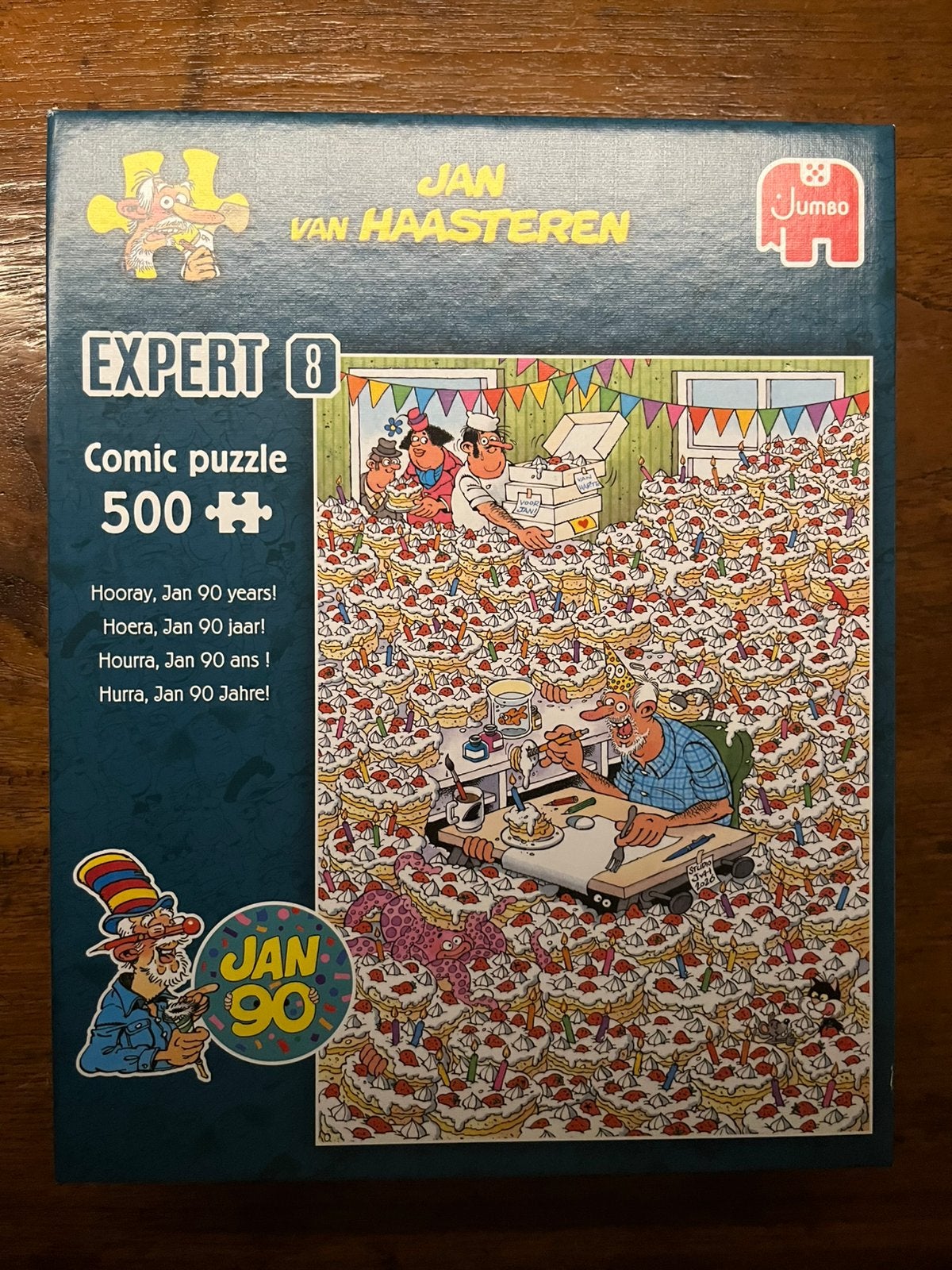 J v haasteren (expert) puzzel, Hobby en Vrije tijd, Denksport en Puzzels, Ophalen of Verzenden, 500 t/m 1500 stukjes, Zo goed als nieuw