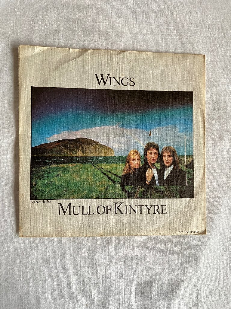 wings - mull of kintyre, Cd's en Dvd's, Vinyl Singles, Ophalen of Verzenden, Zo goed als nieuw, 7 inch, Pop